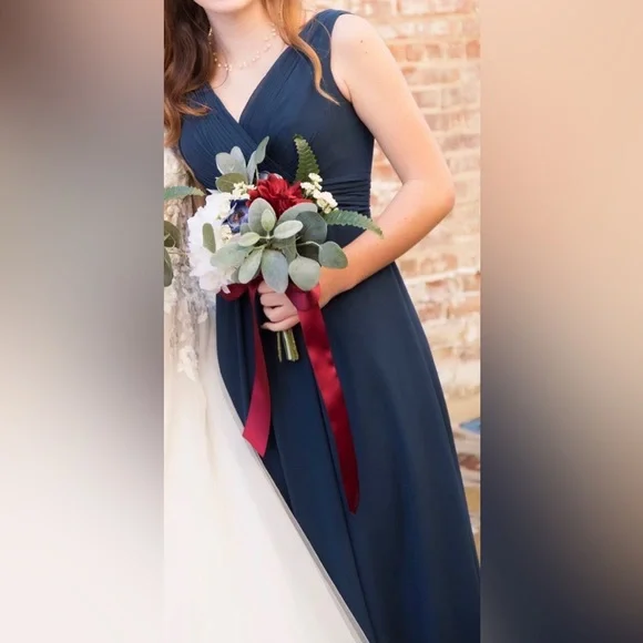 Christina Wu Dresses | Ln Formal Semi Prom Bridesmaid Sorority Full Length Dress | Color: Blue | Size: 2 | Pm-71589001's Closet